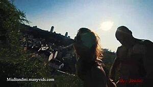 Ever Tried Outdoor Sex with Public Panoramic View and Cumshot on Mouth - Mia Bandini?