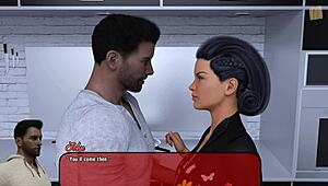 alexandra 187 in erotic cartoon game anime hentai