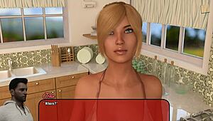 alexandra 187 in erotic cartoon game anime hentai