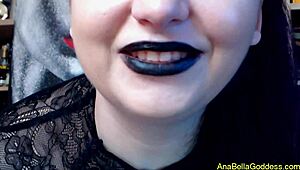 giant goddess crushes garbage in fetish