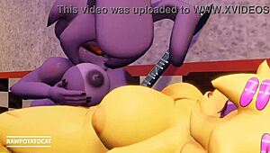 Fredina's wild nightclub orgy