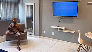 me and my bro havin a threesome with our brunette friend