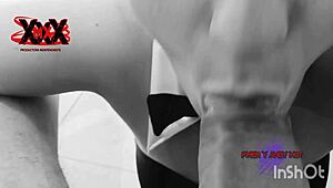 Andy Hot, dressed as Playboy bunny, delivers an unforgettable performance.