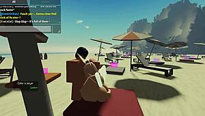 Girl sucks monster cock at beach condo