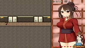 hey, wanna see kunoichi peony gameplay? her virgin tits get groped hard in this hentai fight!