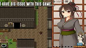 hey, wanna see kunoichi peony gameplay? her virgin tits get groped hard in this hentai fight!