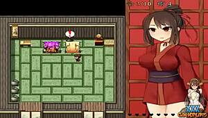 hey, wanna see kunoichi peony gameplay? her virgin tits get groped hard in this hentai fight!