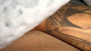 Masturbating Before Bed Feels So Good Every Night as I Show Off My Shaved Brunette Body.