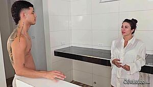 Danner Mendez, mannen min sin tatoverte sønn, fanget blikket mitt