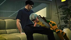 Mystique explores 3d hentai in preview version