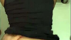 My Mom's Friend Teases Me with Her Thongs, Damn!