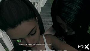 acting lessons: wife takes cock in ass in 3d hentai game.