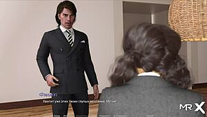 acting lessons: wife takes cock in ass in 3d hentai game.