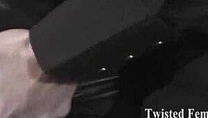 Femdom Babe Forces Rough BDSM Outfit On POV Submissive