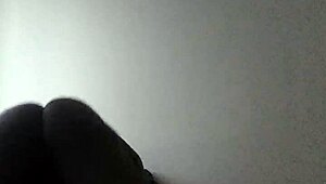 Latino Deepthroats Big Black Shemale Cock with Passionate Ass Play