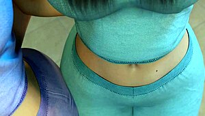 This tiny teen takes a massive cock in her ass. Hardcore anal with big tits.