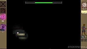 Magical school girl slams my cock hard in her pussy. I can’t hold back in this hentai game!