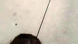 big juicy tits babe outdoors 😍