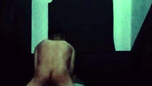 My Latina cousin gets bent over for a quick outdoor pounding.