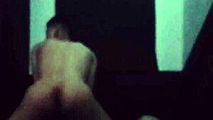 My Latina cousin gets bent over for a quick outdoor pounding.