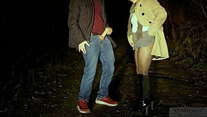 uhh, incredible stranger caught me jerkin’ off outside, didn’t expect that! it’s wild, man.