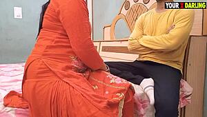 यंग स्टीपमॉम और स्टीपसन डैड को धोखा देते हैं, वो बहुत गर्म है!