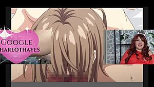 cartoon anime hentai prostitute tries to cum with toys squirting