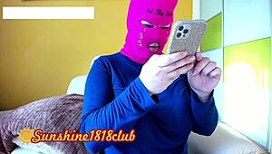 Royal Blue Skimaskgirl Busty Webcam Model Rocks October 21st Show