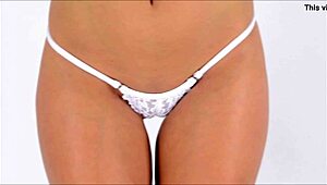 Crotch-shot obsession in bikini 😍