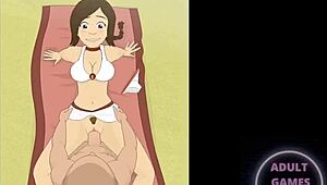 Ty Lee in Hot Avatar Hentai Action Scene.