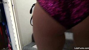 Chatting with teen Lola Foxx backstage, she's pure fire!