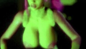 I watched pink-haired slut seduce detective in missionary