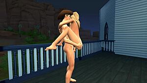 Ted and Meredith Rosswell Enjoy a Hot Night of Sex - Part 2