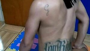 Sentando no consolo pela primeira vez!