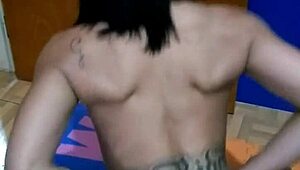 Sentando no consolo pela primeira vez!