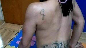 Sentando no consolo pela primeira vez!