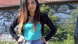 how does teen hure lilly lil get fucked roadside?