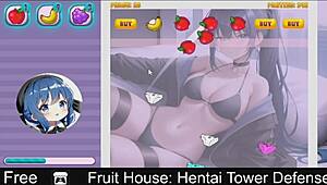 This erotic anime tower defense game is addictive