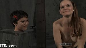 angel feels the lusty torment of a facial cumshot