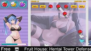 This erotic anime tower defense game is addictive