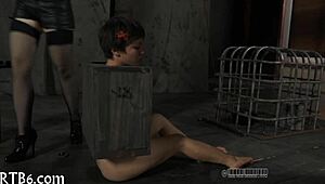 angel feels the lusty torment of a facial cumshot