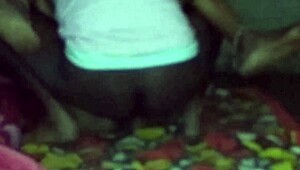 Indian couple intimate moment