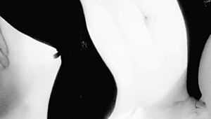 Fuck me with big tits and ass using toys and dildo!