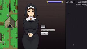 cute girl gets promotion, heads to city for big tits action in imperial gatekeeper part 3!