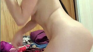 Watch This Hot Neighbor Strip And Seduce With Her Big Ass!