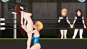 yo, check out princess nina vs karin in the ring!