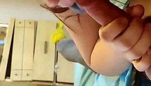 Are you sucking his dick hard like that?