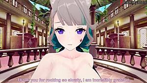 Is Lynette fucking in POV Genshin Impact?
