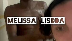 Fat Black Guy Fucked Me In Shower Without Condom, Came On Face