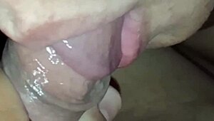 My wife’s deep throating my friend and swallowing cum at lunch.